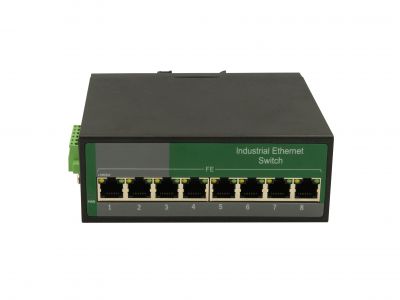 鋼合金工業(yè)級百兆8電交換機(jī)